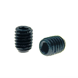 M3-0.5 x 4mm L | 1.5mm Hex Drive Steel Socket Set Screws