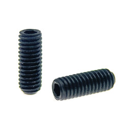 M3-0.5 x 8mm L | 1.5mm Hex Drive Steel Socket Set Screws